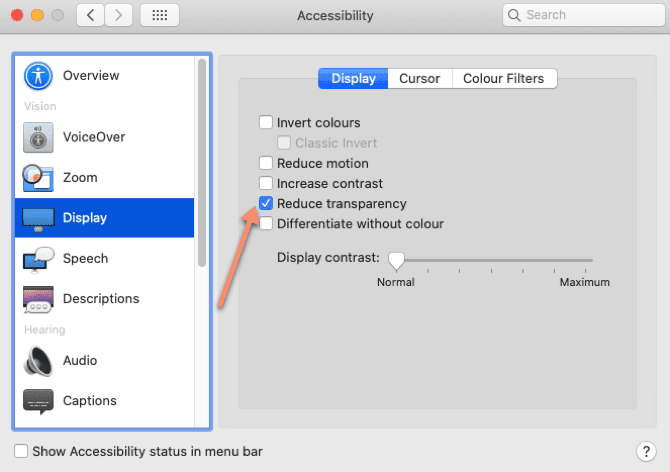 صورة لـ هل الـ Mac الخاص بك بطيء؟ نصائح بسيطة لتسريعه | Mac_Accessibility_Settings-pikHRHfs-DzTechs