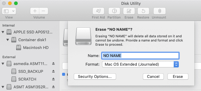 صورة لـ أي نظام ملفات الـ Mac هو الأفضل لمحرك أقراص خارجي؟ | Mac_Disk_Utility_Erase_Flash_Drive-lkRkZFfs-DzTechs
