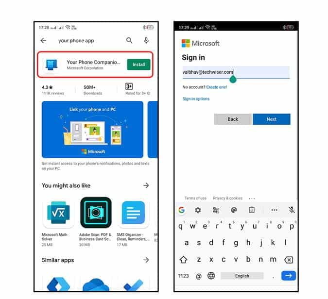 صورة لـ تطبيق Your Phone Companion لـ Windows: الدليل الكامل للإستخدام | Microsoft_Your_Phone_Companion-BRZzkKfs-DzTechs