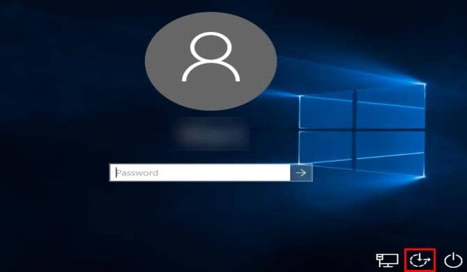 صورة لـ كيفية إعادة تعيين كلمة السر المفقودة على Windows 10 | Windows_10_Login_Ease_of_Access_Shortcut-epvYIHfs-DzTechs