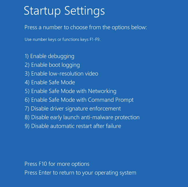 صورة لـ كيفية تشغيل الألعاب والتطبيقات القديمة على نظام Windows 10 | Windows_10_Startup_Settings_Restart-boo01Hfs-DzTechs