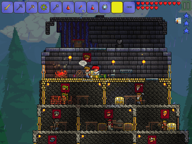 صورة لـ أفضل الألعاب المحلية متعددة اللاعبين على شبكة WiFi لـ Android | android_wifi_multiplayer_game_Terraria-EmrY4Kfs-DzTechs