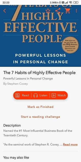 صورة لـ أفضل البدائل لـ blinkist لقراءة المزيد من الكتب هذا العام على Android و iOS | blinklist-alternatives-6-DzTechs