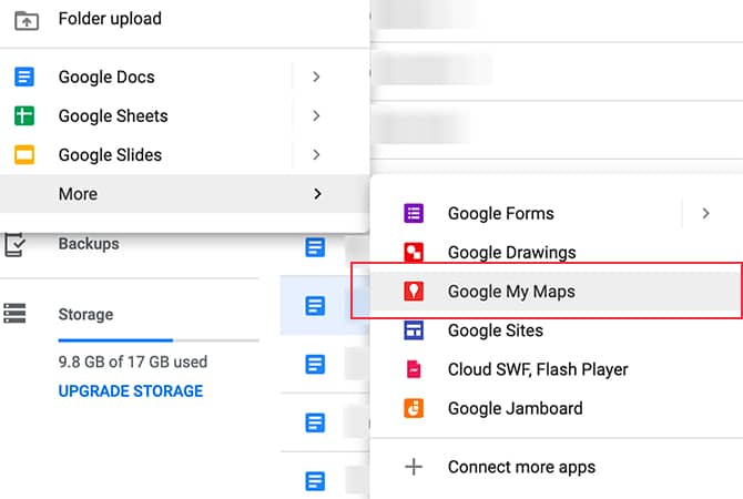 صورة لـ طرق فريدة لاستخدام خرائط Google مع أدوات Google الأخرى | different_ways_to_use_google_maps_02_maps_with_google_drive-GIbhEFfs-DzTechs