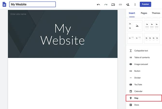 صورة لـ طرق فريدة لاستخدام خرائط Google مع أدوات Google الأخرى | different_ways_to_use_google_maps_03_google_sites-yachEFfs-DzTechs