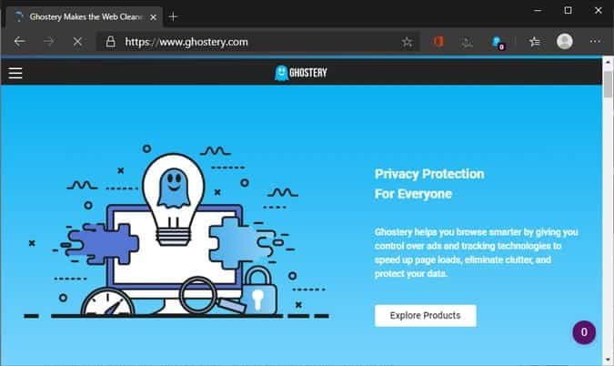صورة لـ كيفية حظر الإعلانات ومنع التتبع عبر الإنترنت في Edge Chromium | ghostery_extension-Z3OF8Kfs-DzTechs