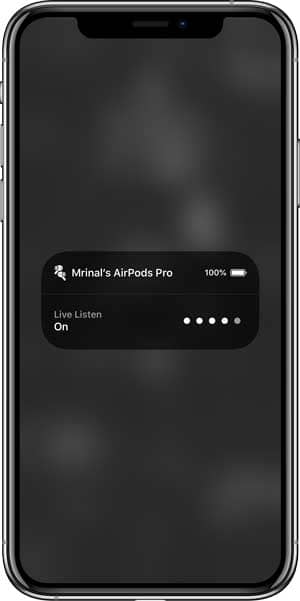 صورة لـ أفضل النصائح والحيل على AirPods Pro والميزات المخفية | live_listen-OTu8HFfs-DzTechs
