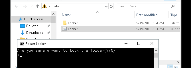 صورة لـ كيفية حماية المجلدات الخاصة بكلمة مرور في Windows | locker_cmd_prompt_lock-Kh7vAHfs-DzTechs