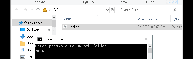 صورة لـ كيفية حماية المجلدات الخاصة بكلمة مرور في Windows | locker_cmd_prompt_unlock-DE5vAHfs-DzTechs