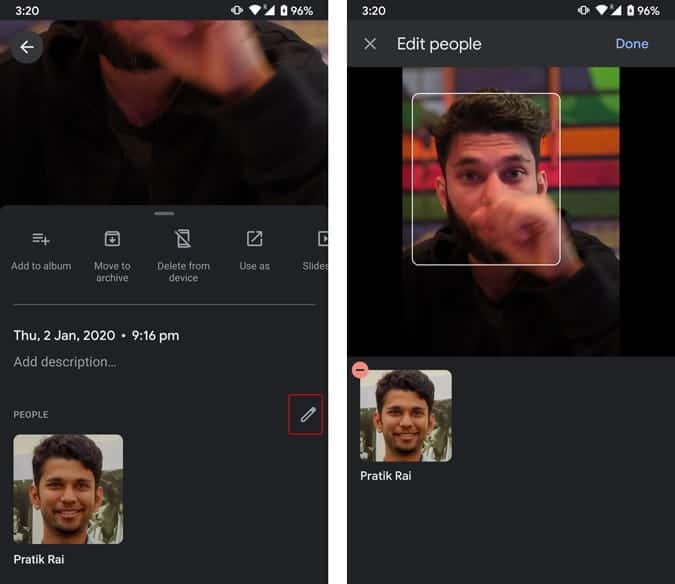 صورة لـ أفضل النصائح والحيل على “صور Google” (2023) | manually_tag_people-PVTlTJfs-DzTechs