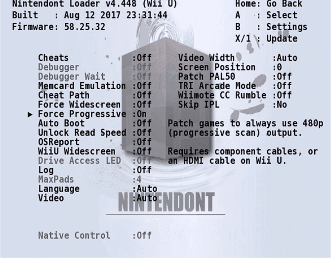 صورة لـ كيفية لعب ألعاب GameCube على Wii U باستخدام Nintendont | muo_entertainment_wiiu_nintendont_menu-tczMRFfs-DzTechs