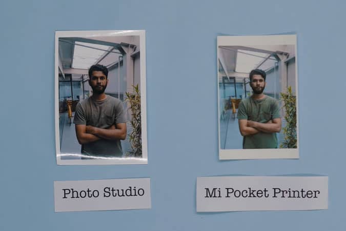 صورة لـ مراجعة Mi Pocket Photo Printer – هل طابعات الصور الصغيرة تستحق دفع تكلفتها؟ | photo_studio_print_versus_mi_pocket_photo_printer-UfxSEFfs-DzTechs
