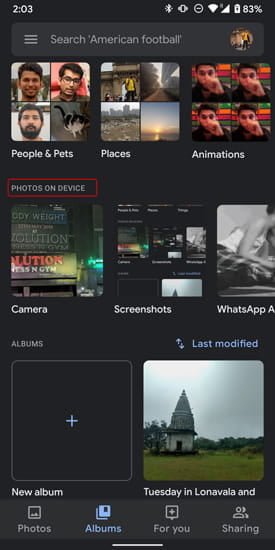 صورة لـ أفضل النصائح والحيل على “صور Google” (2023) | photos_on_device-7WTlTJfs-DzTechs