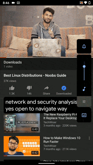 صورة لـ كيفية الحصول على ميزة “النسخ النصي التلقائي” على أي جهاز Android 10 | turn-on-and-off-live-captions-DzTechs