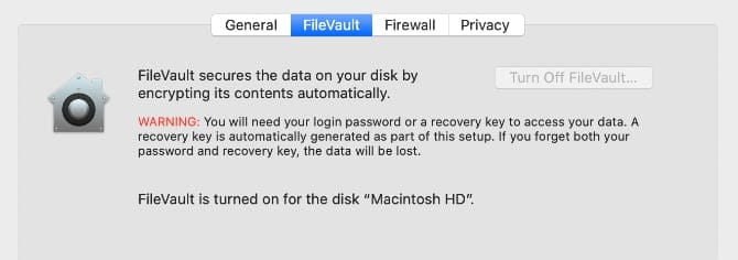 صورة لـ ما هو FileVault على macOS وكيف يمكنني استخدامه؟ | what_is_filevault_check_enabled-DkNwWHfs-DzTechs