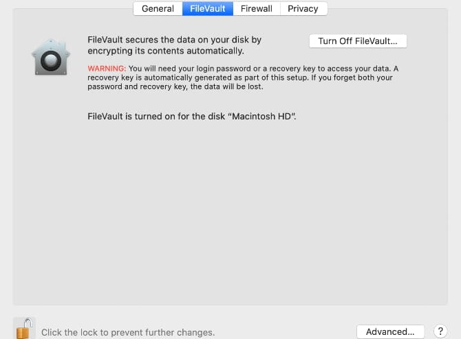 صورة لـ ما هو FileVault على macOS وكيف يمكنني استخدامه؟ | what_is_filevault_turn_off_filevault-WpNwWHfs-DzTechs