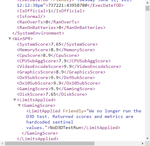 صورة لـ كيفية عرض درجة Windows Experience على Windows 10 للتحقق من أداء الكمبيوتر | windows_experience_index_winsat_score_chrome-uzkOFHfs-DzTechs