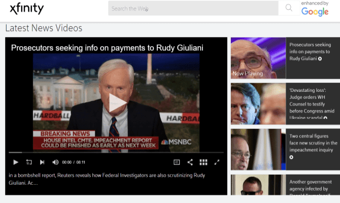 صورة لـ أفضل مواقع الفيديو لمشاهدة الأخبار الصادمة التي لم يتم عرضها على التلفزيون | xfinity_video_shocking_videos-7WI0MFfs-DzTechs