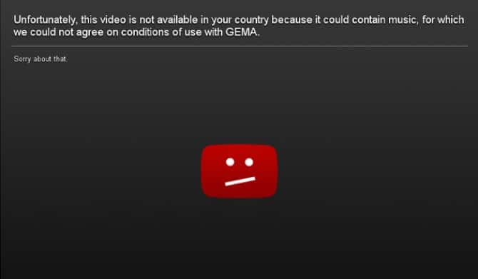 صورة لـ كيفية الوصول إلى المحتوى المحظور في بلدك على نظام Android | youtube_blocked_germany-2QFw8Ffs-DzTechs