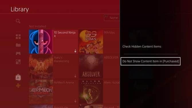 صورة لـ كيفية تنظيم محتوى PS4 الخاص بك فيما يخص الألعاب والإشعارات والأصدقاء | 03_PS4_Hide_Content_670x377-XnwPlMfs-DzTechs