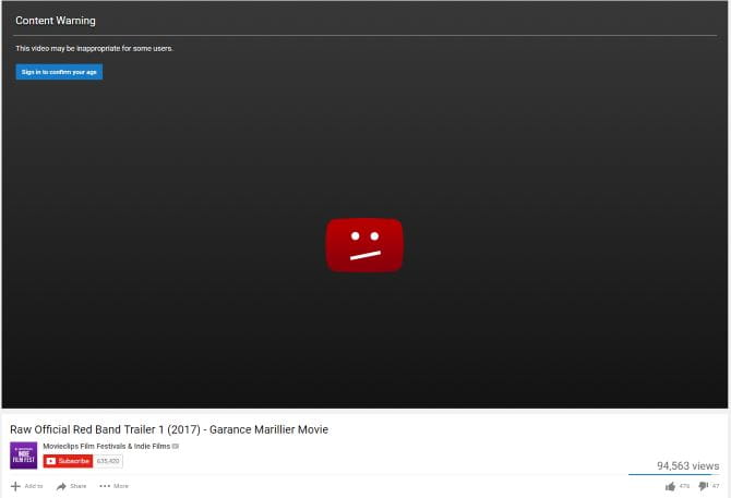 صورة لـ أفضل حيل التعديل على رابط YouTube التي يجب أن تعرفها | 03_Restricted_YouTube_Video-FcsxvIfs-DzTechs