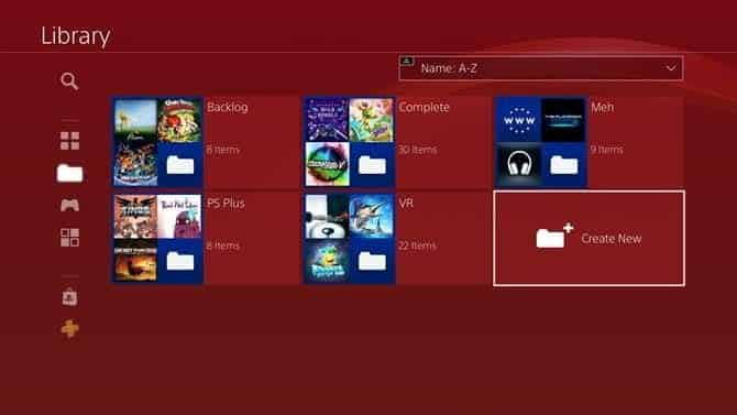 صورة لـ كيفية تنظيم محتوى PS4 الخاص بك فيما يخص الألعاب والإشعارات والأصدقاء | 04_PS4_Folders_670x377-IpwPlMfs-DzTechs