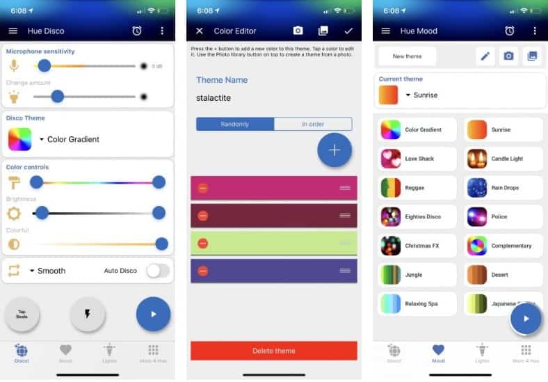 صورة لـ أفضل تطبيقات Philips Hue لنظامي Android و iPhone | 3._Ambify-G2rEQIfs-DzTechs