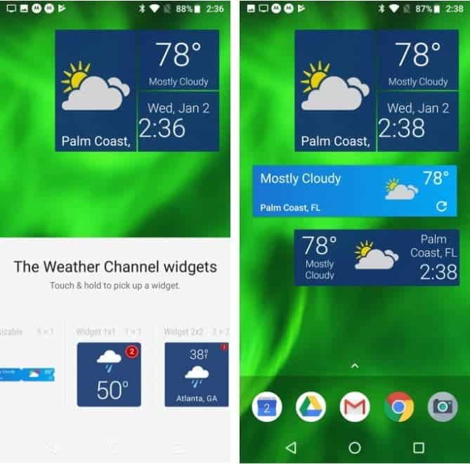 صورة لـ أفضل الودجات لعرض حالة الطقس لنظام Android | 6._The_Weather_Channel-H2a5QIfs-DzTechs