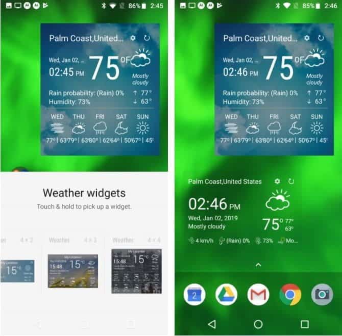 صورة لـ أفضل الودجات لعرض حالة الطقس لنظام Android | 7._Weather-P5a5QIfs-DzTechs