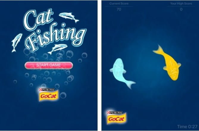 صورة لـ أفضل الألعاب المسلية للقطط للأجهزة اللوحية iPad أو Android | Cat_fishing-MJZZ4Ifs-DzTechs