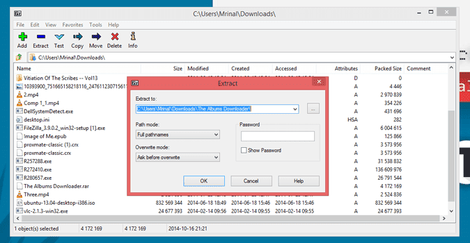 صورة لـ أفضل الطرق لحماية المجلدات بكلمة مرور في Windows | Extract_the_download_package_using_7zip-KwX7tLfs-DzTechs
