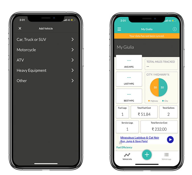 صورة لـ أفضل التطبيقات للإستفادة منها في السيارة لأجهزة Android و iOS | Fuelly_Car_App-pIZLkLfs-DzTechs