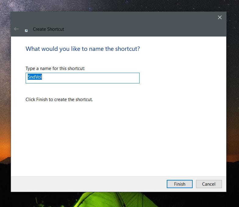 صورة لـ كيفية إنشاء اختصارات مخصصة للتحكم في مستوى الصوت على Windows | Giving_a_Name_to_shortcut_in_windows_-1Ol1JLfs-DzTechs