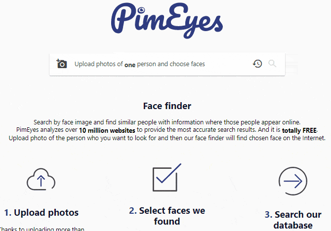 صورة لـ أفضل محركات البحث للتعرف على الوجوه والبحث عنها | PimEyes-DzTechs
