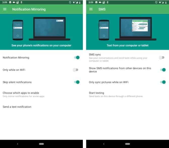 صورة لـ كيفية عرض وإرسال الرسائل النصية القصيرة من جهاز الكمبيوتر الخاص بك | Pushbullet-lxwPKIfs-DzTechs