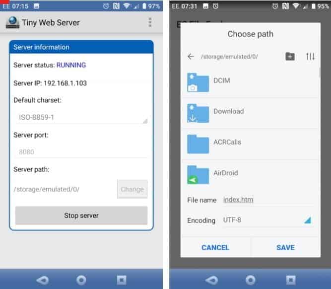 صورة لـ كيفية تحويل جهاز Android إلى خادم ويب | Tiny_Web_Server-Qz5nmIfs-DzTechs