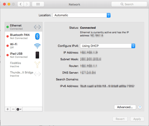 صورة لـ كيفية إصلاح مشاكل Mac App Store الشائعة والأخطاء | check_the_internet_connection_in_system_preferences-kWIRXHfs-DzTechs