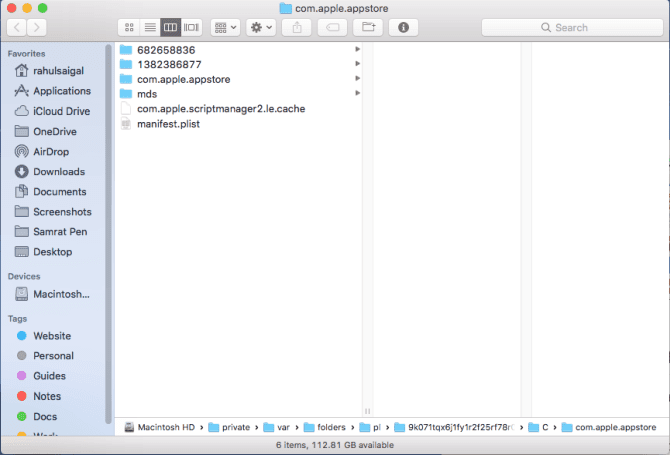 صورة لـ كيفية إصلاح مشاكل Mac App Store الشائعة والأخطاء | delete_the_appstore_cache_folder-zUIRXHfs-DzTechs