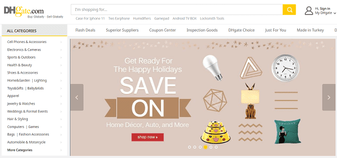 صورة لـ أفضل مواقع التسوق على الإنترنت التي تُوفر الشحن الدولي مجانًا | dhgate_670x316-YjZZoIfs-DzTechs