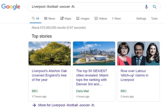 صورة لـ أفضل حيل محرك Google عندما لا تعرف ما الذي تبحث عنه | google_exclude_words_670x445-wITmsIfs-DzTechs