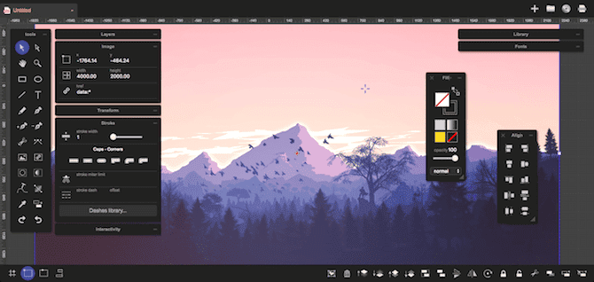 صورة لـ أفضل بدائل Adobe Illustrator المجانية المستندة إلى المتصفح | janvas-xWUq0Ifs-DzTechs