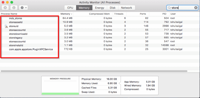 صورة لـ كيفية إصلاح مشاكل Mac App Store الشائعة والأخطاء | kill_the_culprit_processes_from_the_activity_monitor-v1JRXHfs-DzTechs