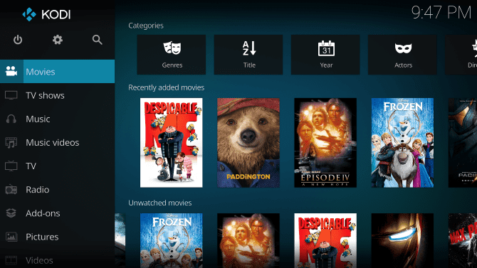 صورة لـ أفضل توزيعات مركز وسائط Linux لإنشاء HTPC الخاص بك | muo_entertainment_kodi_legal_library-F2s5dIfs-DzTechs