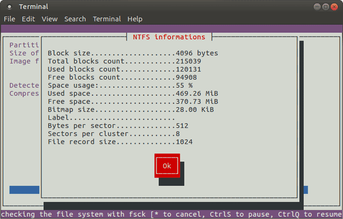 صورة لـ كيفية استنساخ القرص الصلب على Linux: أفضل الطرق التي تمكنك من عمل ذلك | muo_linux_diskclone_partimage3-7hhhiIfs-DzTechs