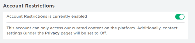 صورة لـ ترغب في الحصول على Robux بشكل مجاني؟ إحتيالات يجب تجنبها في Roblox | robux_accountrestrictions-5fLk2Lfs-DzTechs