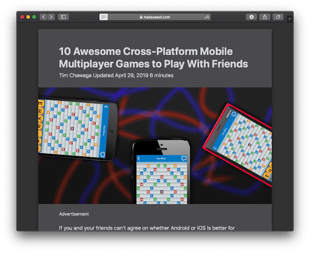 صورة لـ مقارنة بين Safari و Chrome لـ Mac: الأسباب التي تجعلك لا تُفضل استخدام Chrome | safari_reader_mode-ru7qbIfs-DzTechs