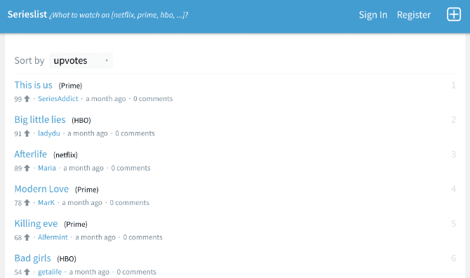 صورة لـ أفضل الطرق لمعرفة المسلسل التلفزيوني المثالي التالي لمشاهدته الليلة | tv_series_recommendation_serieslist-ZNxByIfs-DzTechs