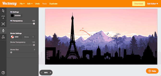 صورة لـ أفضل بدائل Adobe Illustrator المجانية المستندة إلى المتصفح | vecteezy-oYUq0Ifs-DzTechs