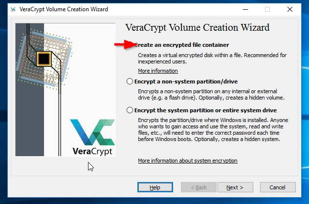 صورة لـ أفضل الطرق لحماية المجلدات بكلمة مرور في Windows | veracrypt1-qIz7tLfs-DzTechs