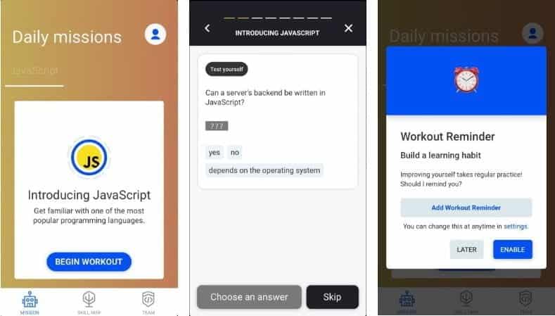 صورة لـ أفضل تطبيقات البرمجة التي تجعل الترميز أسهل لـ Android و iOS | 1._Enki-xnrxYIfs-DzTechs